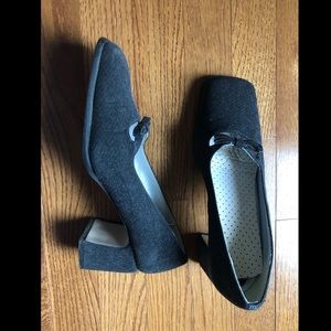 These lovely shoes no longer fit.